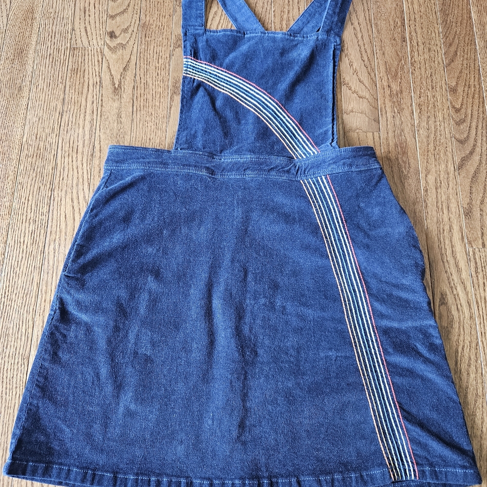 ModCloth Dark Navy Corduroy Mini Dress
